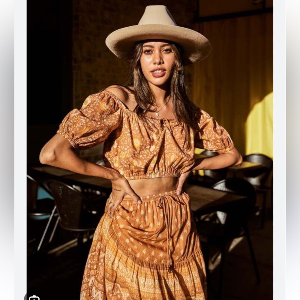 Spell Utopia cropped Blouse
